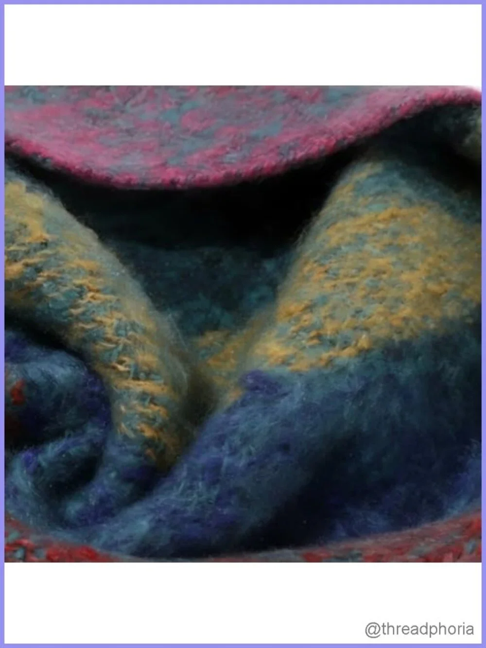 Chunky Knit Winter Scarf Wrap Shawl for Women - Warm Thick Plaid Cozy Pashmina,